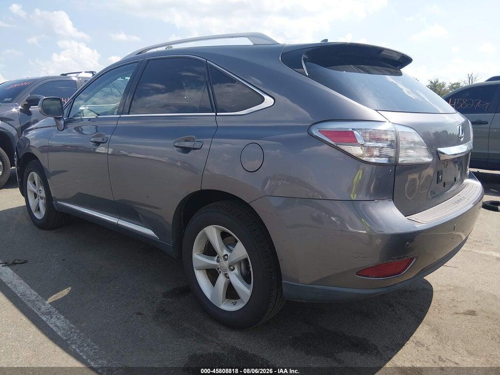 2T2BK1BA0CC128470 2012 LEXUS RX 350 photo no. 3