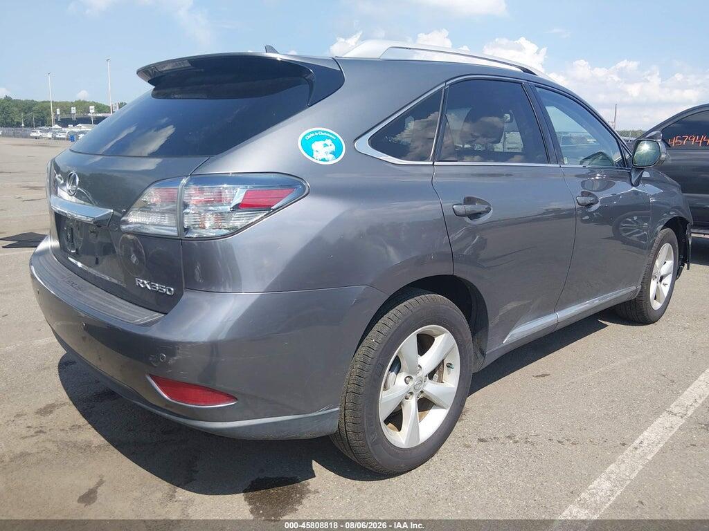 2T2BK1BA0CC128470 2012 LEXUS RX 350 photo no. 4