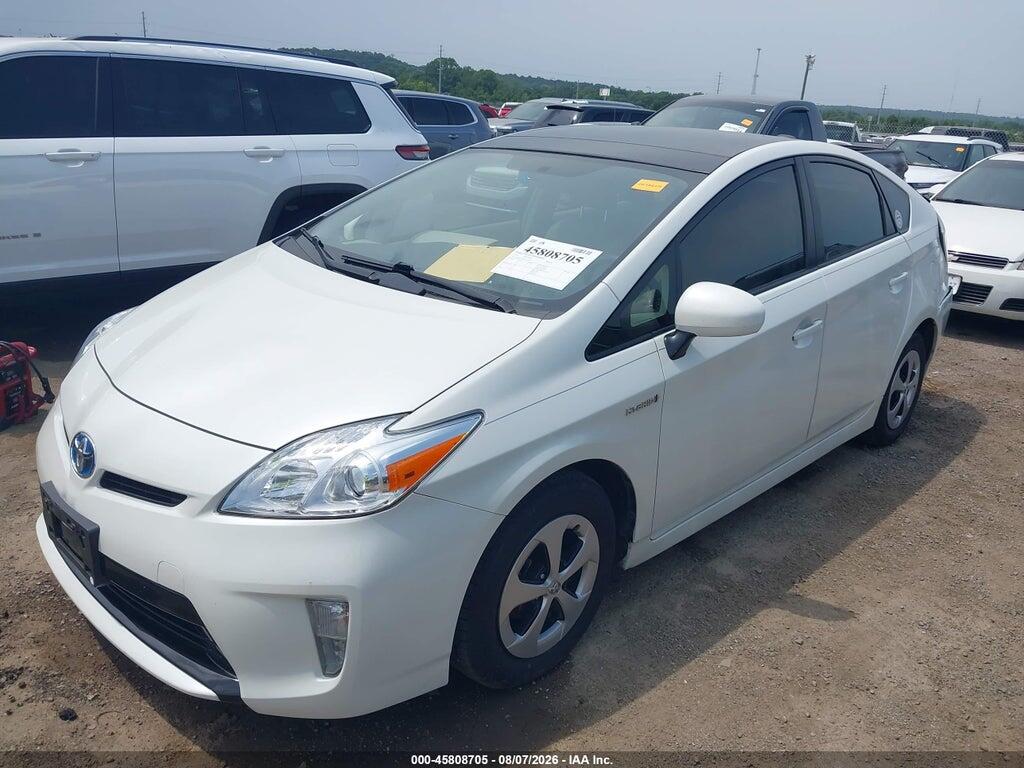 JTDKN3DU6C1572598 2012 TOYOTA PRIUS photo no. 2