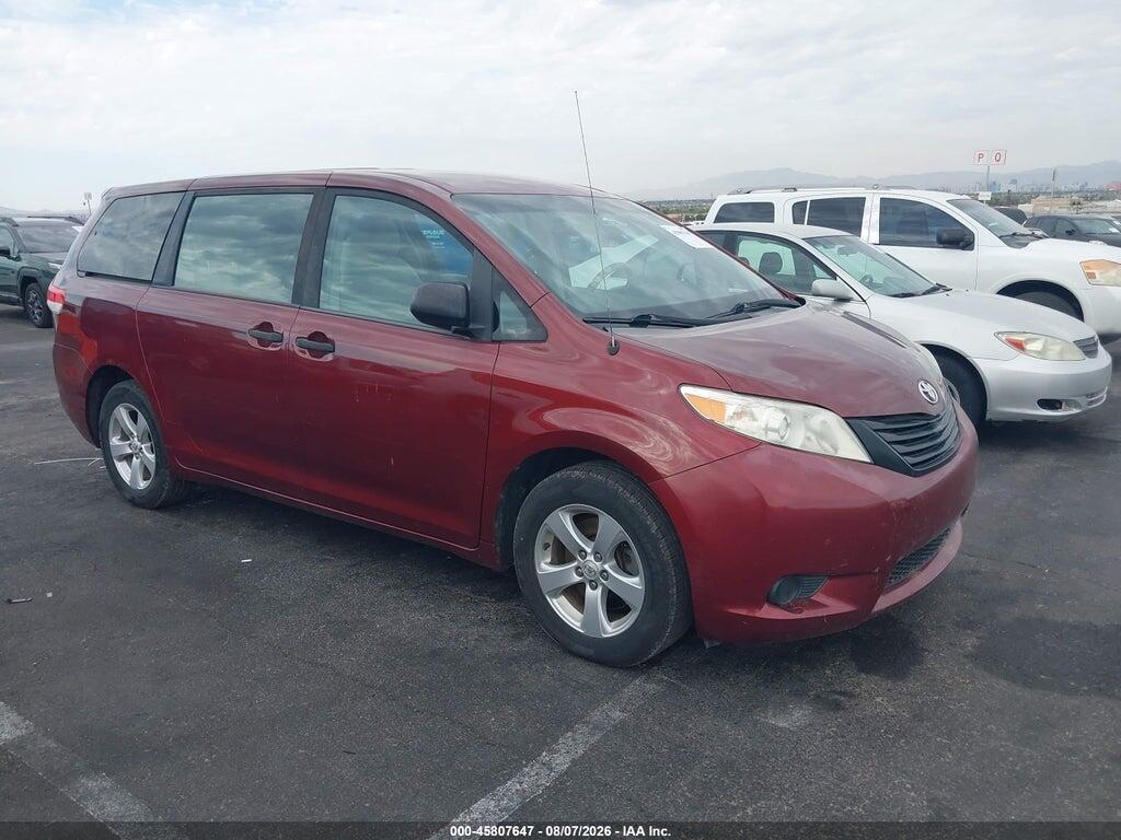 5TDKA3DC1CS009917 2012 TOYOTA SIENNA photo no. 1