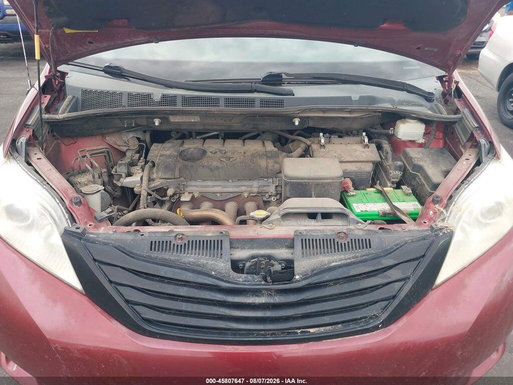 5TDKA3DC1CS009917 2012 TOYOTA SIENNA photo no. 10