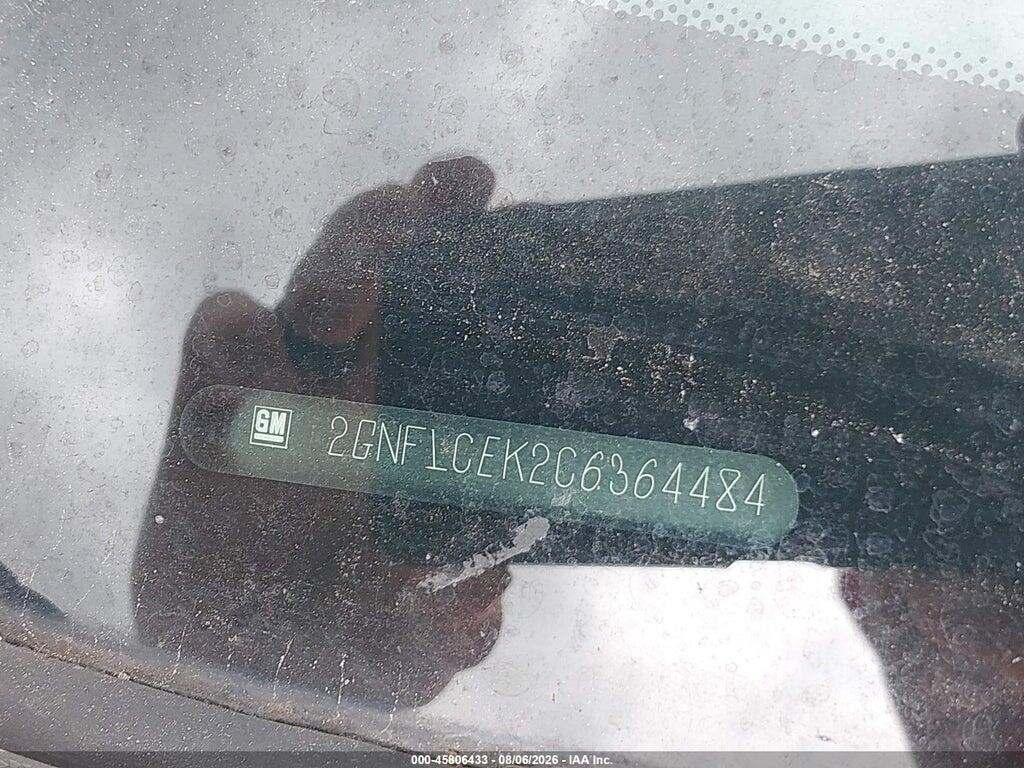 2GNFLCEK2C6364484 2012 CHEVROLET EQUINOX photo no. 9