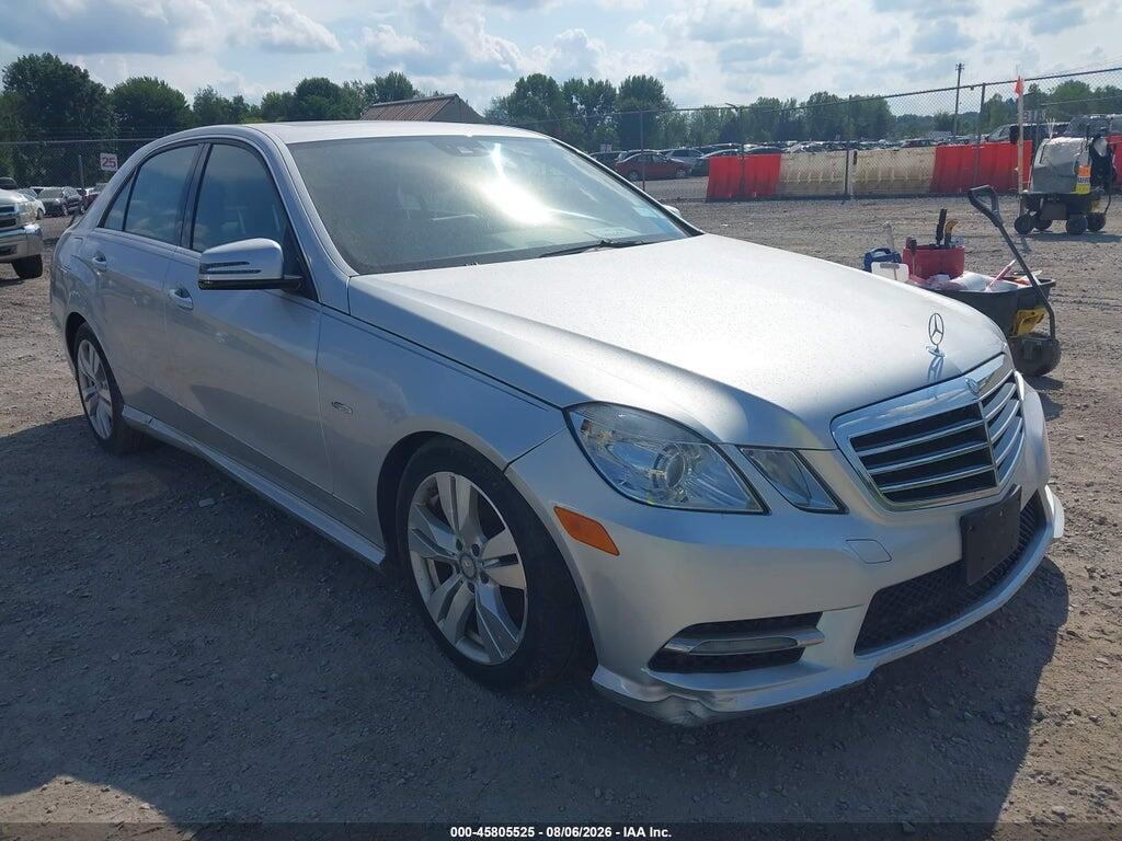 2012 MERCEDES-BENZ E 350 BLUETEC WDDHF2EB1CA607049