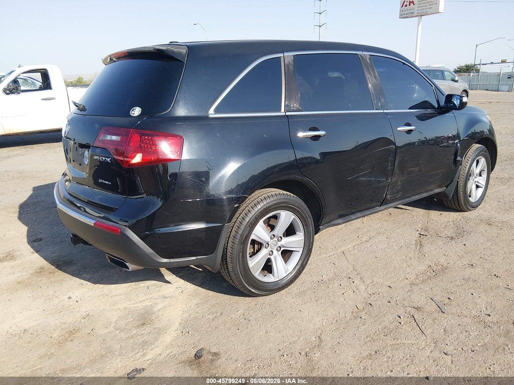 2HNYD2H24CH527414 2012 ACURA MDX photo no. 4