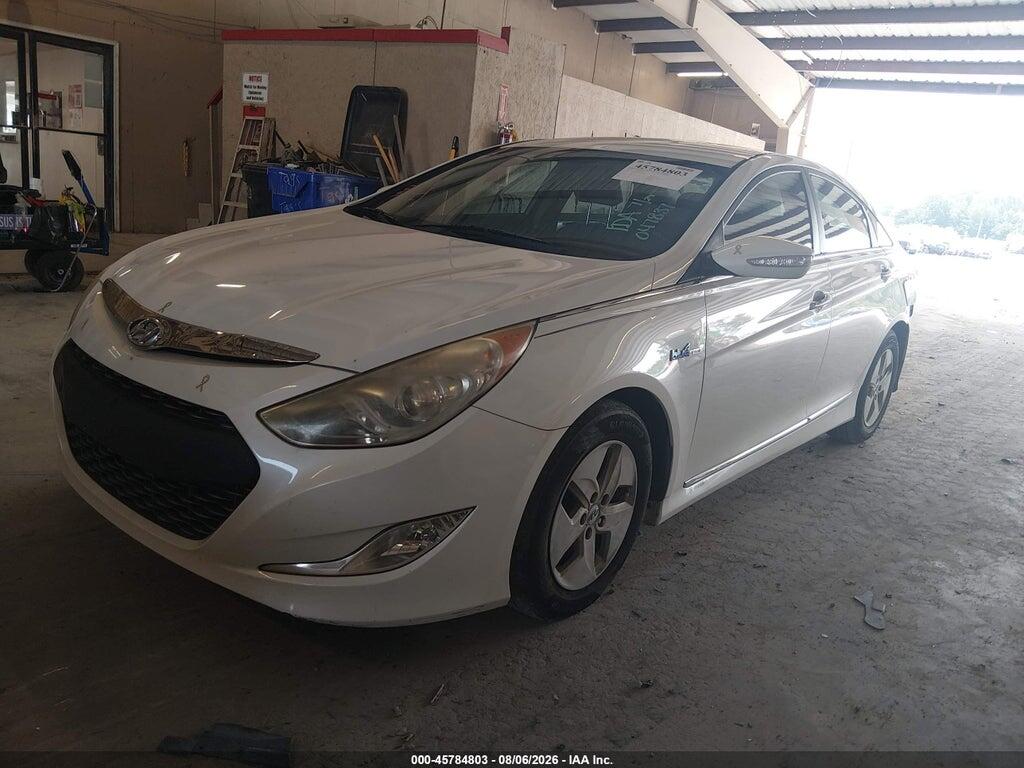 KMHEC4A42CA047837 2012 HYUNDAI SONATA HYBRID photo no. 2