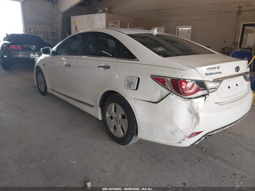 KMHEC4A42CA047837 2012 HYUNDAI SONATA HYBRID photo no. 3