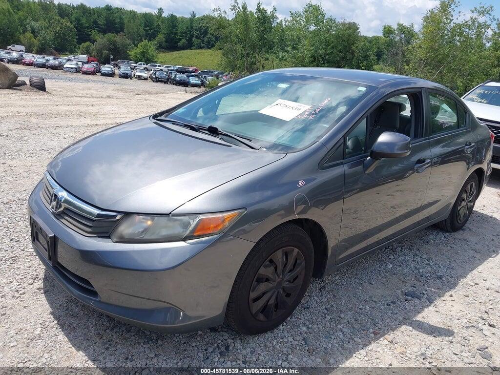 2HGFB2F5XCH304814 2012 HONDA CIVIC photo no. 2