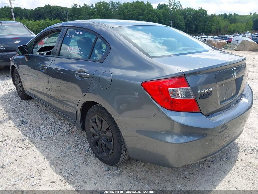 2HGFB2F5XCH304814 2012 HONDA CIVIC photo no. 3
