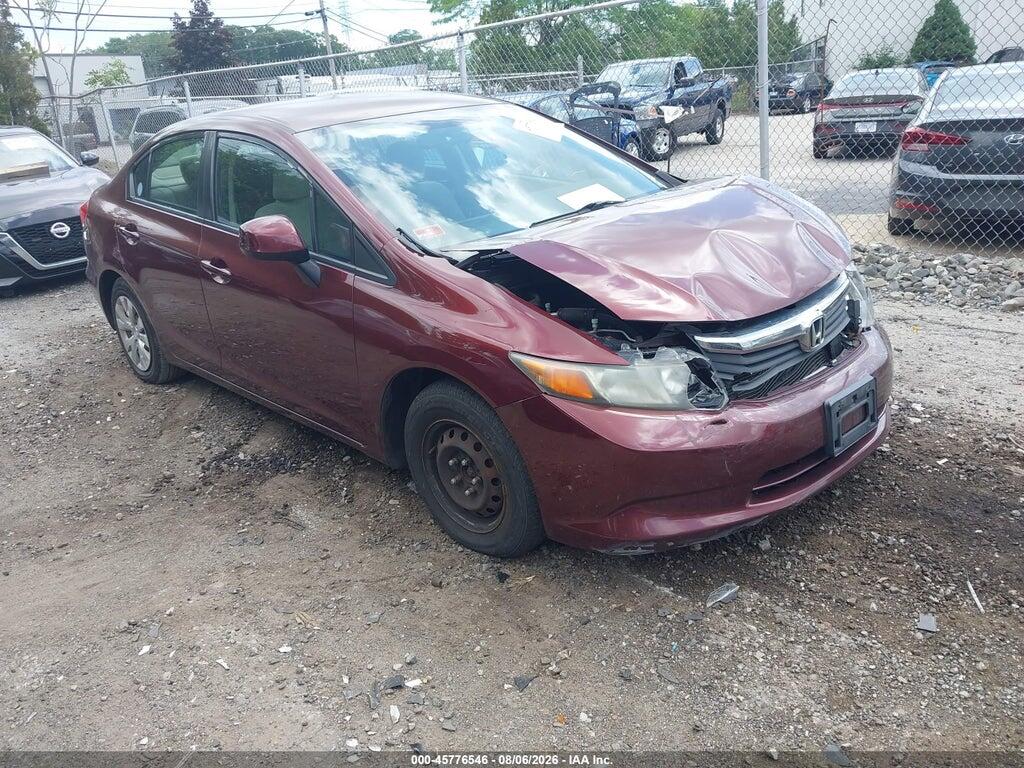 2HGFB2F53CH565296 2012 HONDA CIVIC photo no. 1