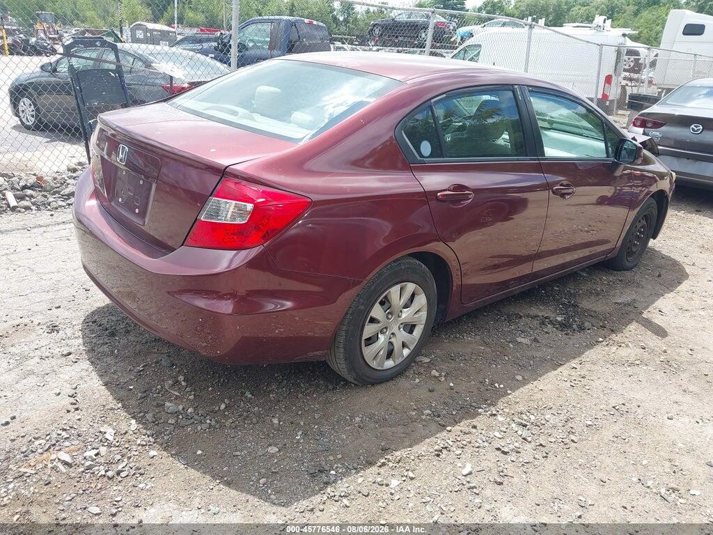 2HGFB2F53CH565296 2012 HONDA CIVIC photo no. 4