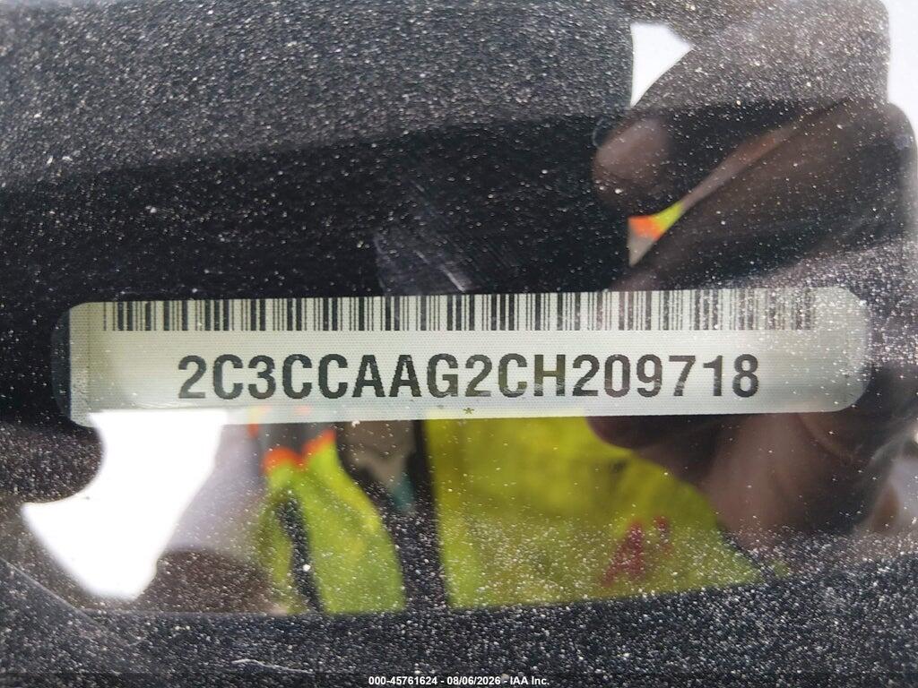 2C3CCAAG2CH209718 2012 CHRYSLER 300 photo no. 9