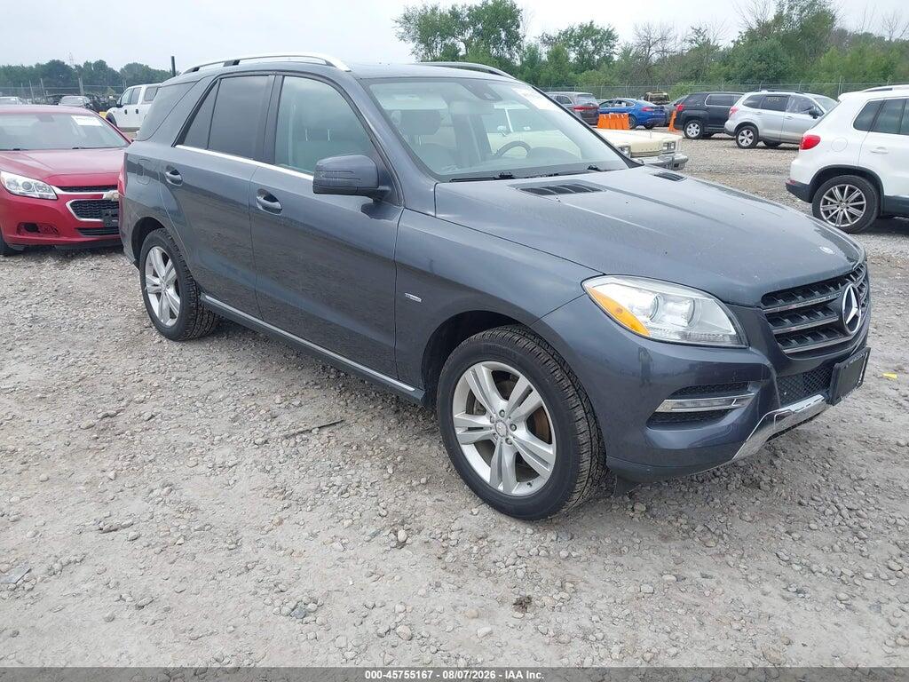 4JGDA2EB9CA026143 2012 MERCEDES-BENZ ML 350 BLUETEC photo no. 1