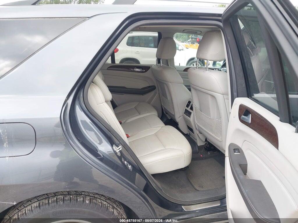 4JGDA2EB9CA026143 2012 MERCEDES-BENZ ML 350 BLUETEC photo no. 8