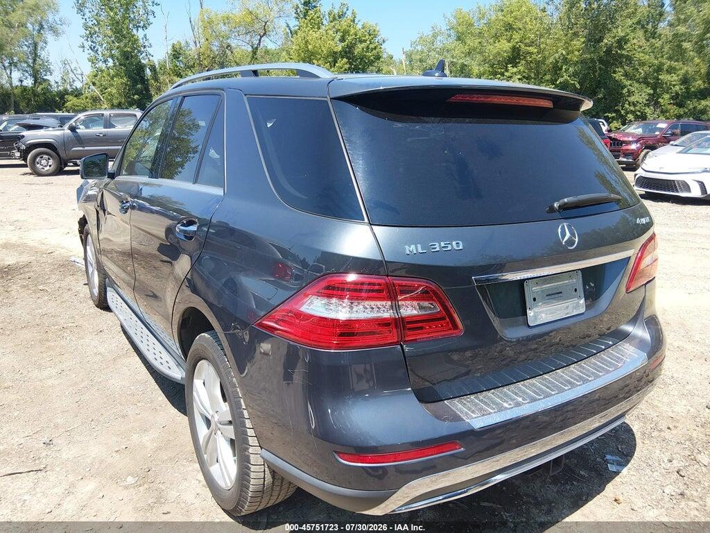 4JGDA5HB8CA008326 2012 MERCEDES-BENZ ML 350 photo no. 3