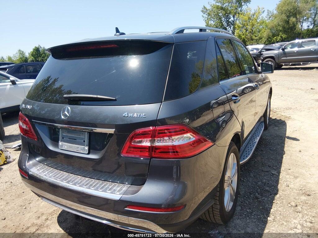 4JGDA5HB8CA008326 2012 MERCEDES-BENZ ML 350 photo no. 4