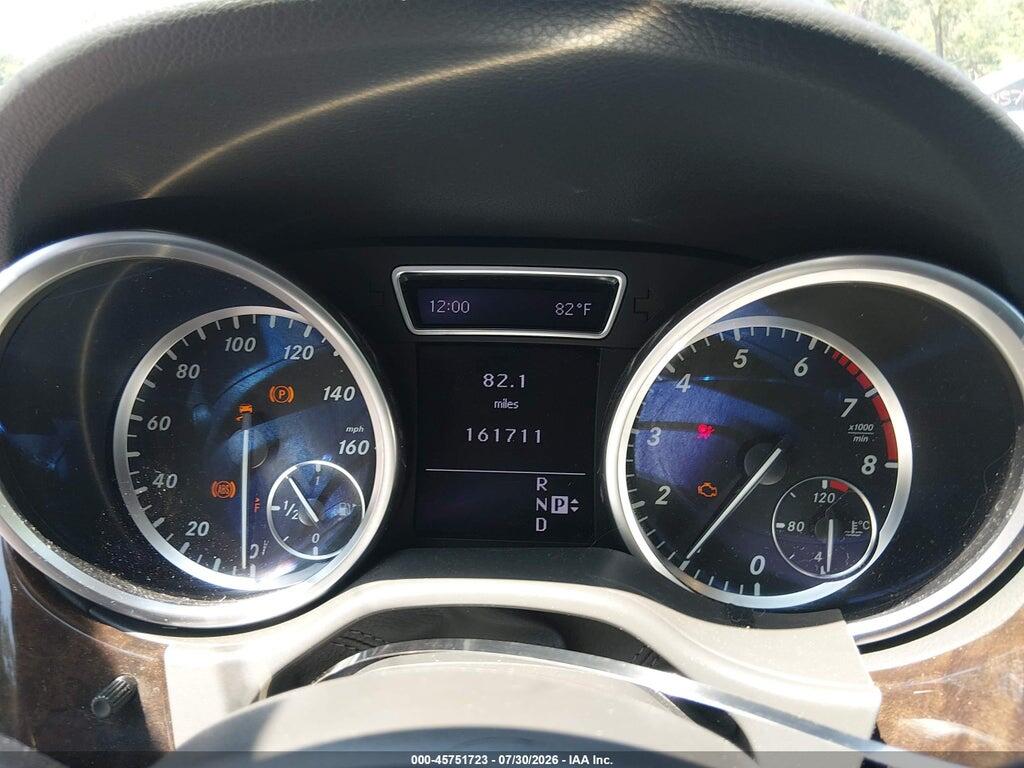 4JGDA5HB8CA008326 2012 MERCEDES-BENZ ML 350 photo no. 7