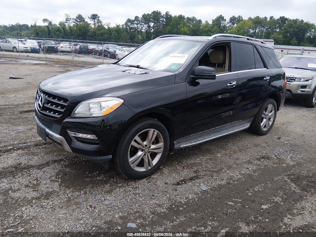 4JGDA5HB2DA108696 2013 MERCEDES-BENZ ML 350 photo no. 2