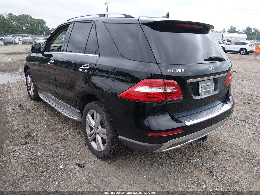 4JGDA5HB2DA108696 2013 MERCEDES-BENZ ML 350 photo no. 3