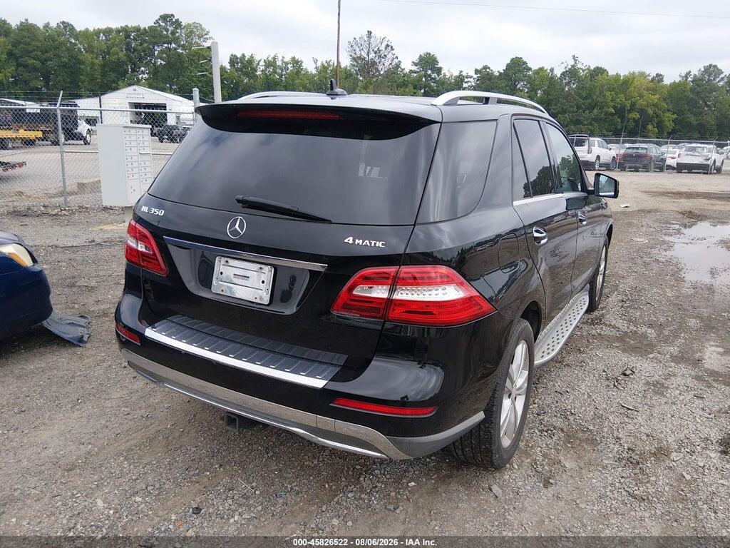 4JGDA5HB2DA108696 2013 MERCEDES-BENZ ML 350 photo no. 4