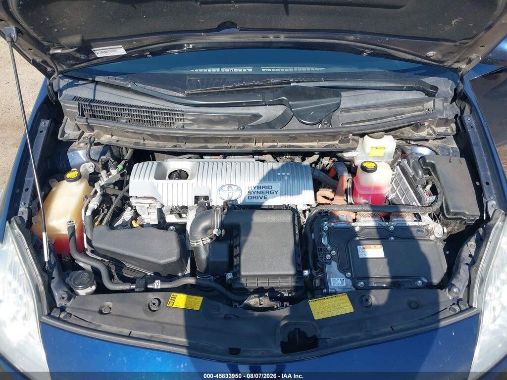 JTDKN3DU3D1706629 2013 TOYOTA PRIUS photo no. 10