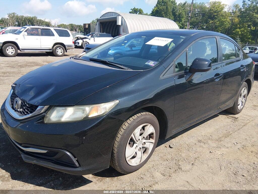 19XFB2F56DE253596 2013 HONDA CIVIC photo no. 2