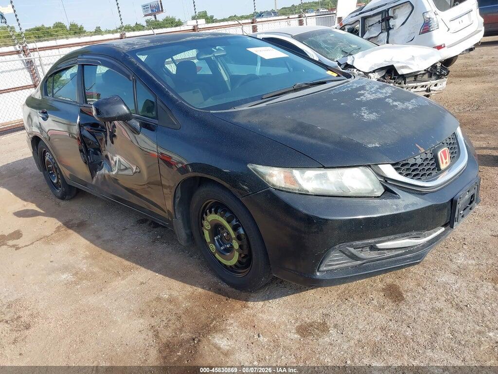 19XFB2F54DE249191 2013 HONDA CIVIC photo no. 1