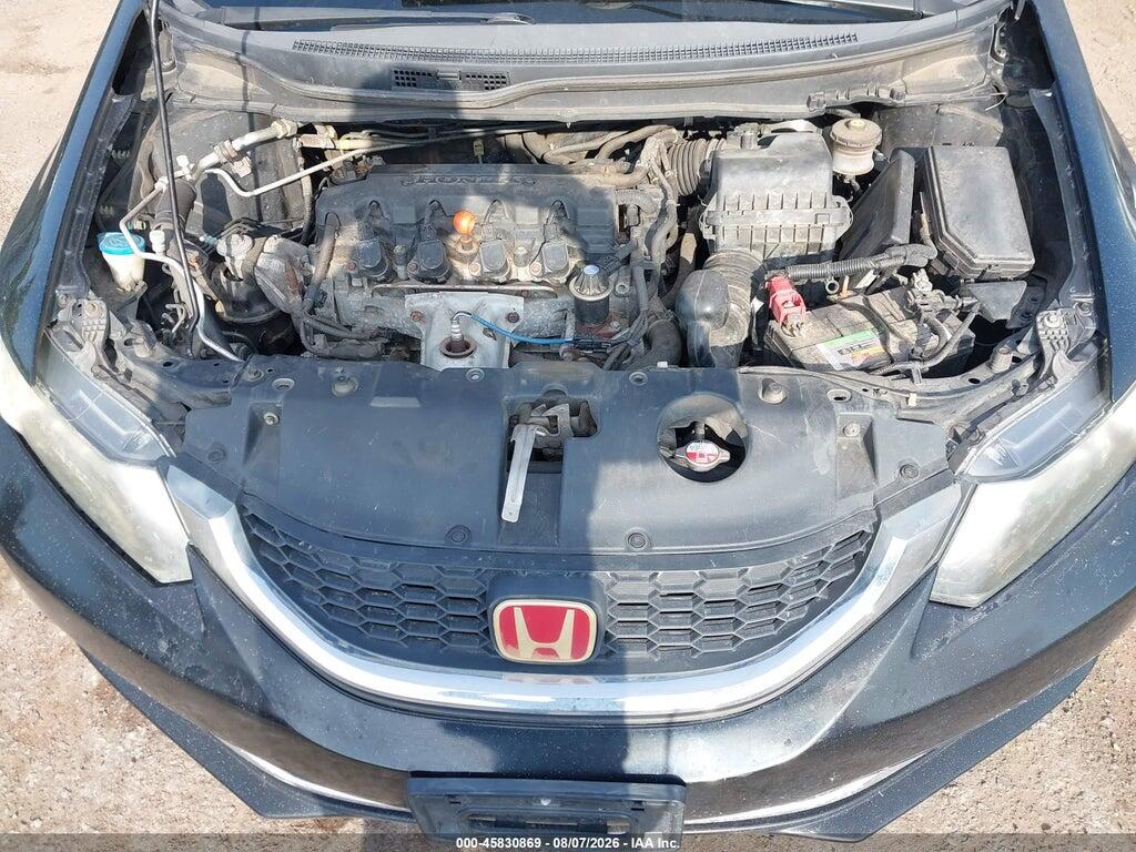 19XFB2F54DE249191 2013 HONDA CIVIC photo no. 10