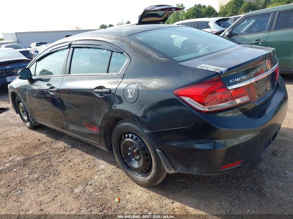 19XFB2F54DE249191 2013 HONDA CIVIC photo no. 3