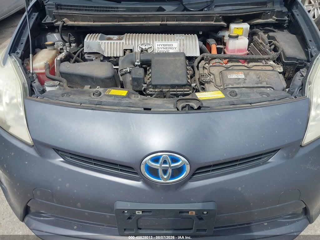 JTDKN3DUXD1707986 2013 TOYOTA PRIUS photo no. 10