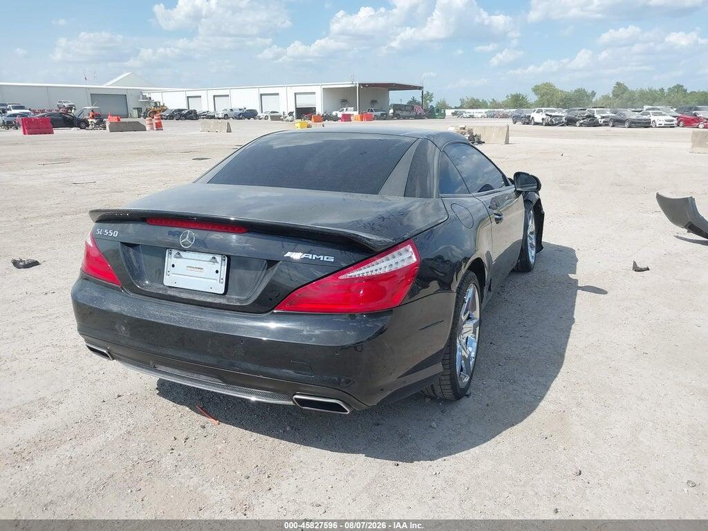 WDDJK7DA9DF001215 2013 MERCEDES-BENZ SL 550 photo no. 4