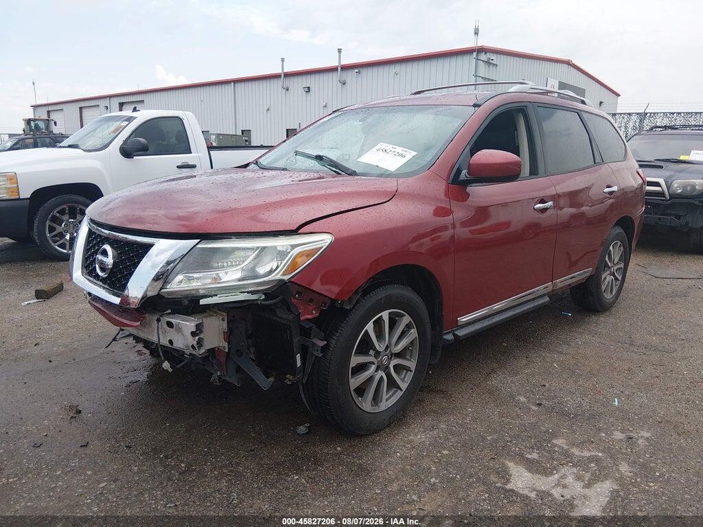 5N1AR2MM2DC643503 2013 NISSAN PATHFINDER photo no. 2