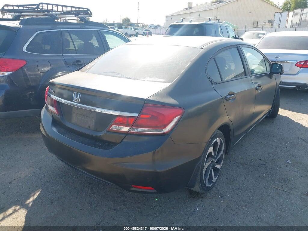19XFB2F89DE250265 2013 HONDA CIVIC photo no. 4
