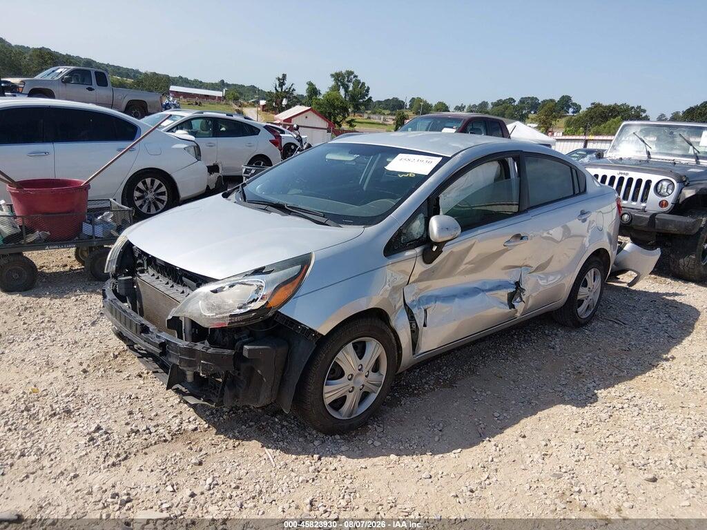 KNADM4A34D6130109 2013 KIA RIO photo no. 2