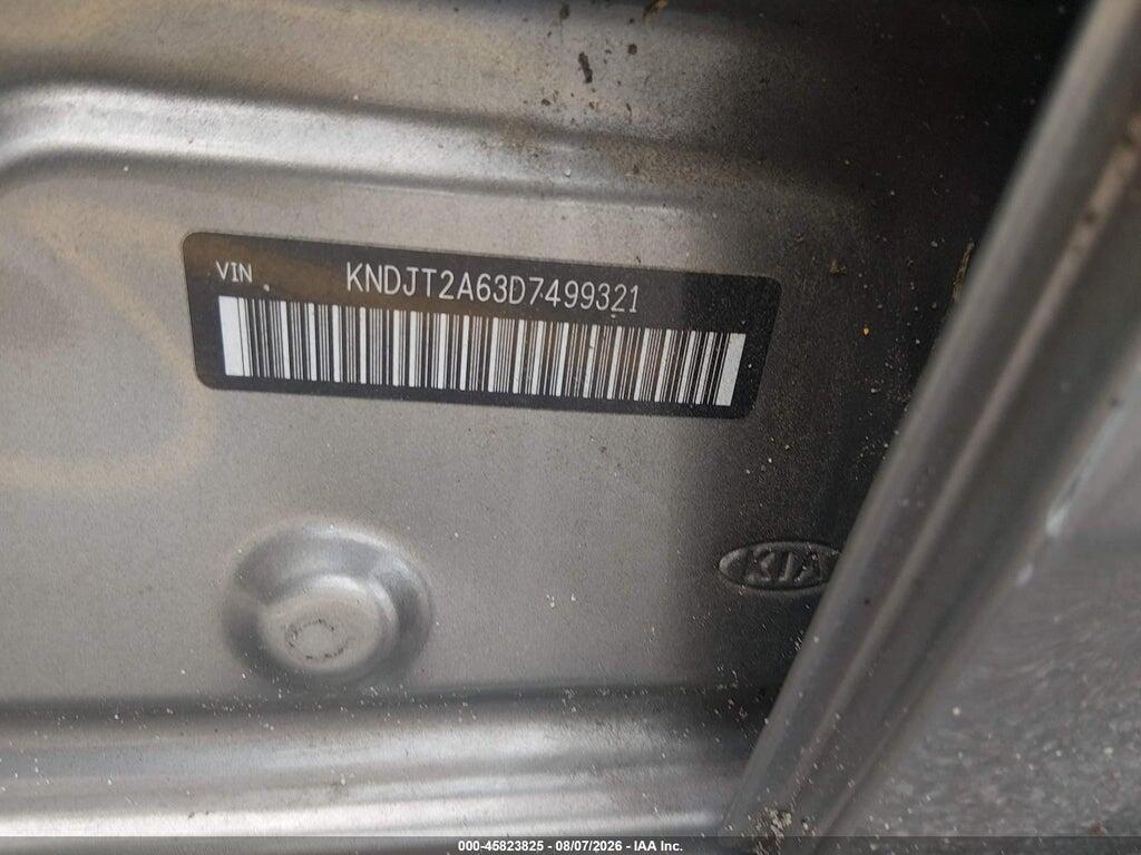KNDJT2A63D7499321 2013 KIA SOUL photo no. 9