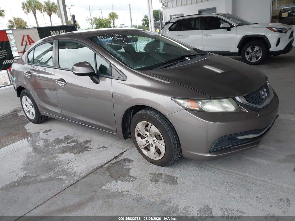 2HGFB2F57DH603243 2013 HONDA CIVIC photo no. 1