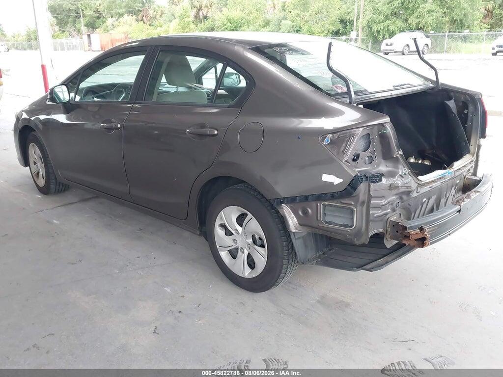 2HGFB2F57DH603243 2013 HONDA CIVIC photo no. 3
