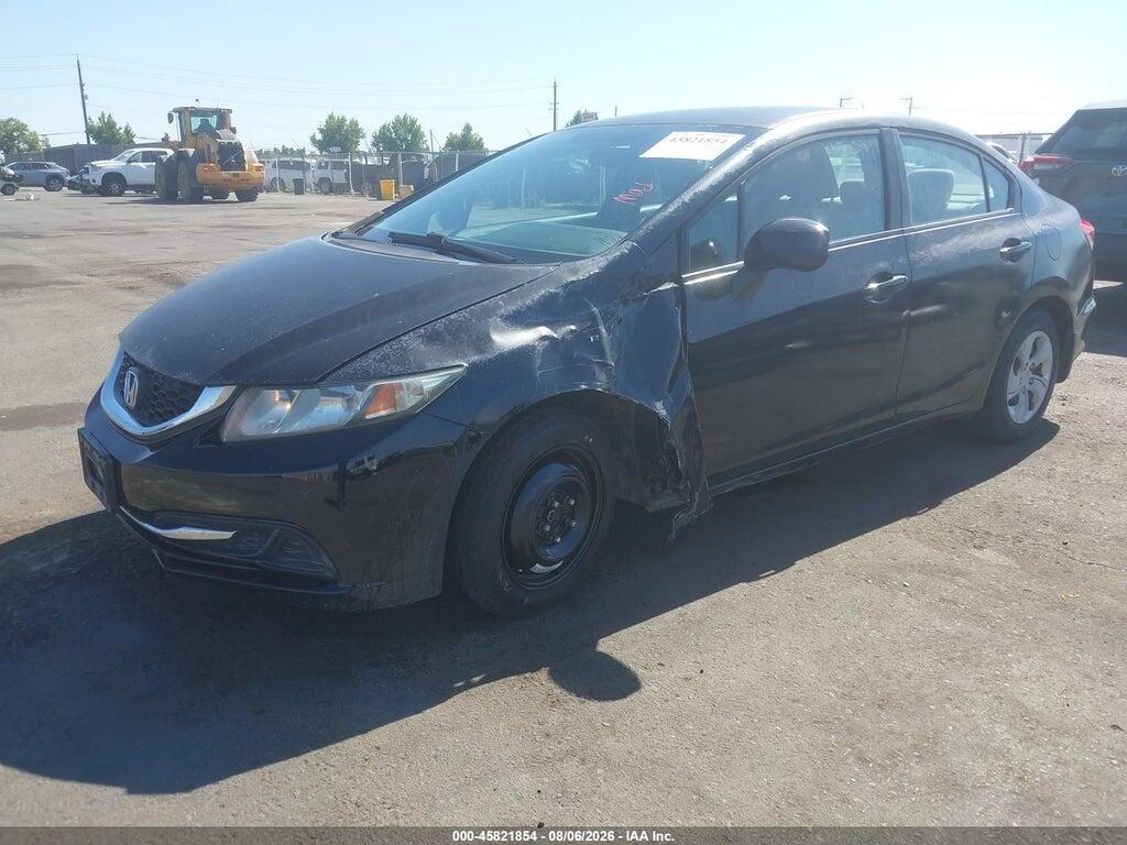 2HGFB2F59DH503676 2013 HONDA CIVIC photo no. 2