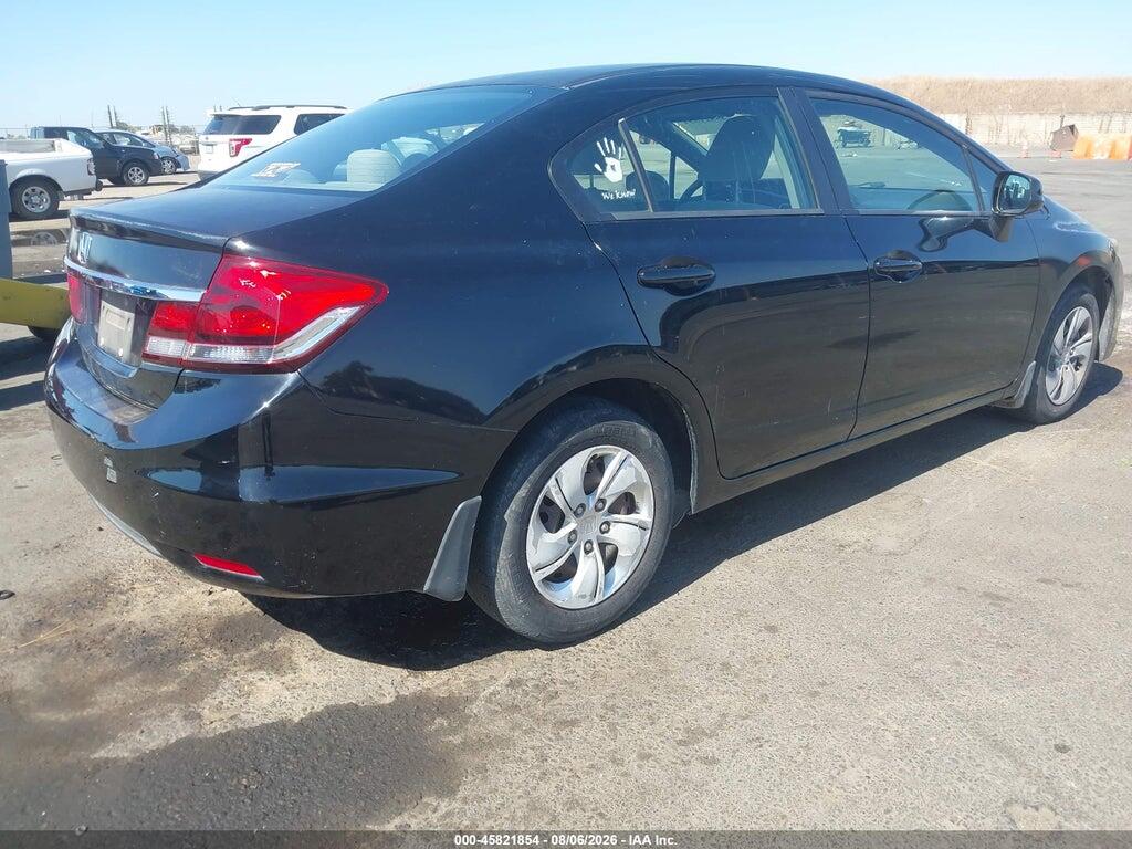 2HGFB2F59DH503676 2013 HONDA CIVIC photo no. 4