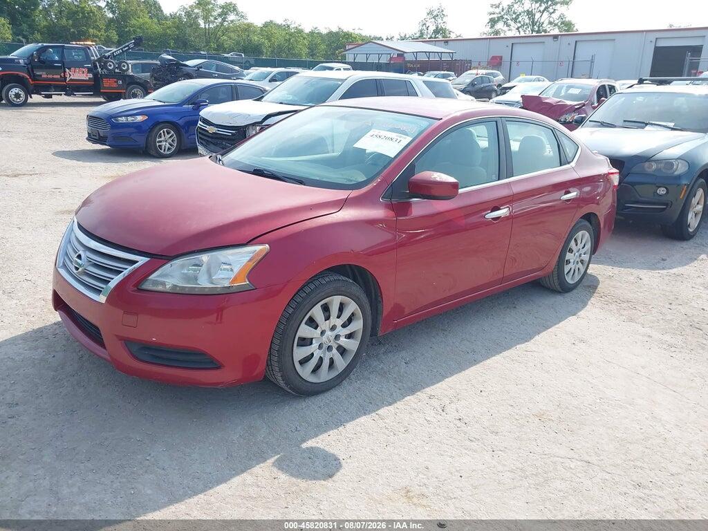 3N1AB7AP1DL618264 2013 NISSAN SENTRA photo no. 2