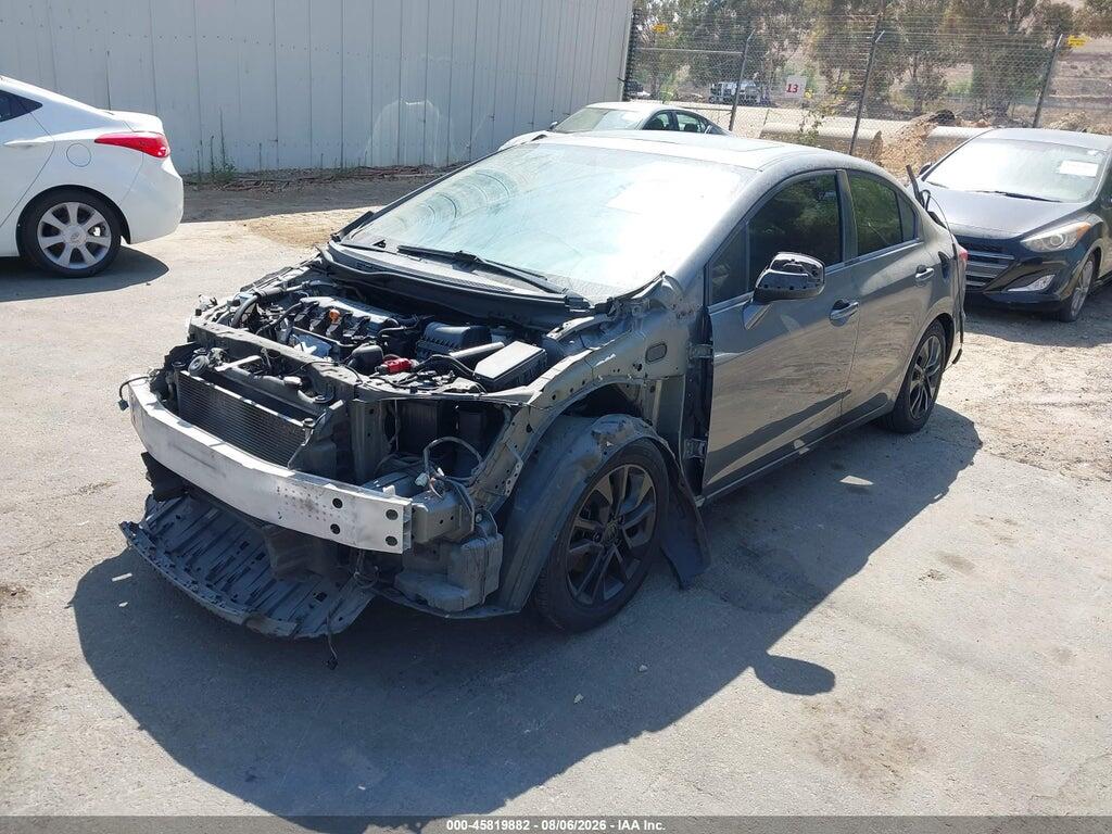 19XFB2F91DE236577 2013 HONDA CIVIC photo no. 2