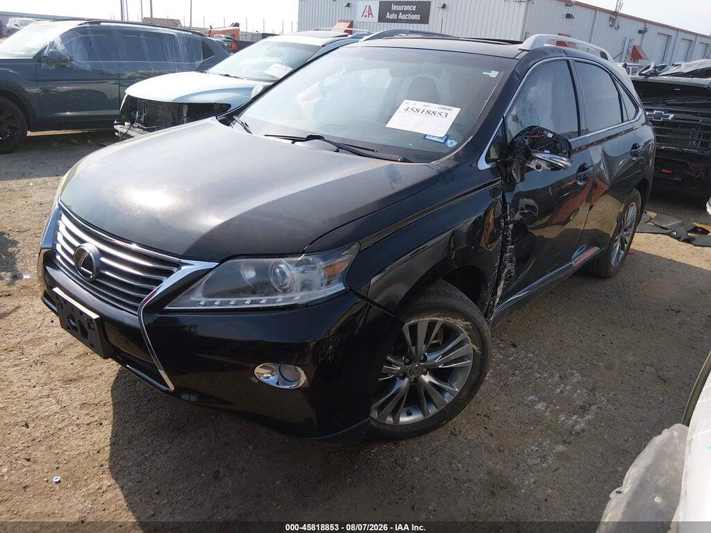 2T2ZK1BA2DC089882 2013 LEXUS RX 350 photo no. 2