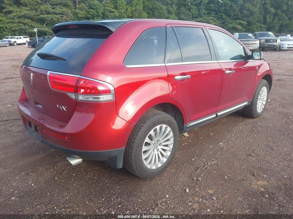 2LMDJ6JK3DBL48851 2013 LINCOLN MKX photo no. 4