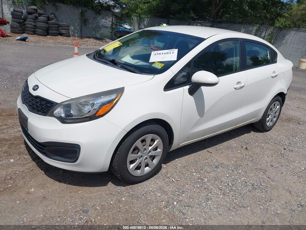 KNADM4A36D6150104 2013 KIA RIO photo no. 2