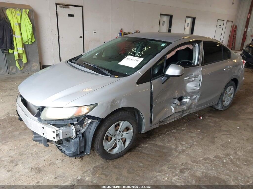 19XFB2F59DE227526 2013 HONDA CIVIC photo no. 2