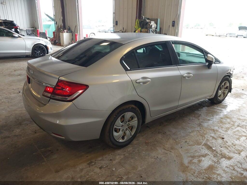 19XFB2F59DE227526 2013 HONDA CIVIC photo no. 4