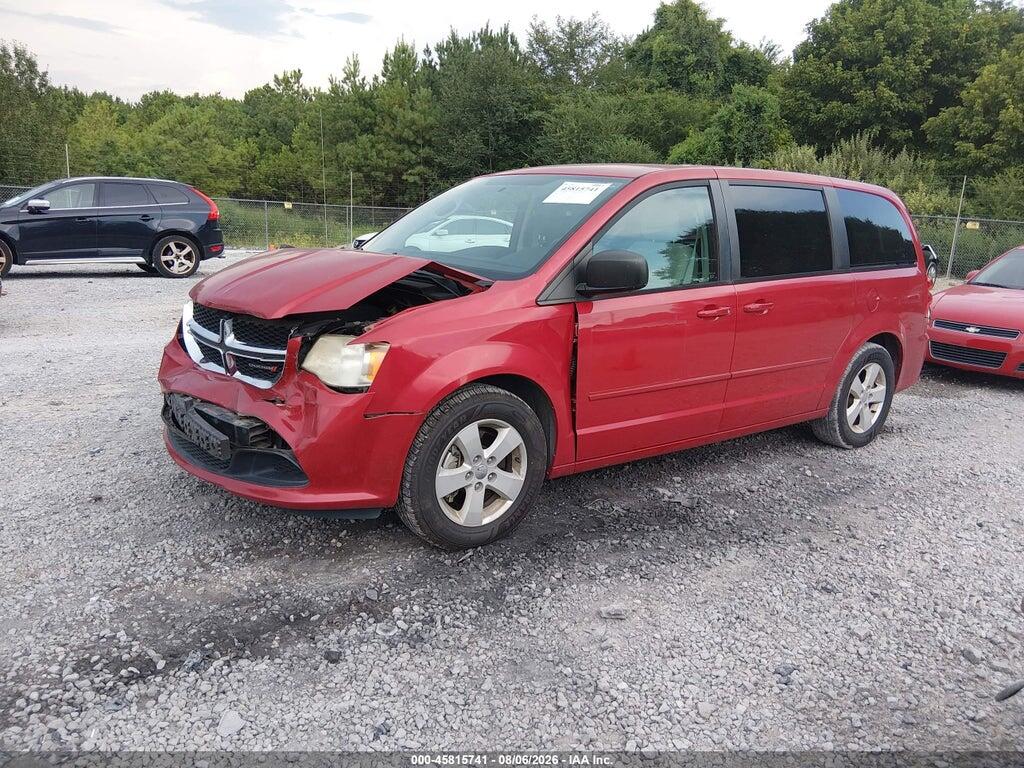 2C4RDGBG5DR680973 2013 DODGE GRAND CARAVAN photo no. 2