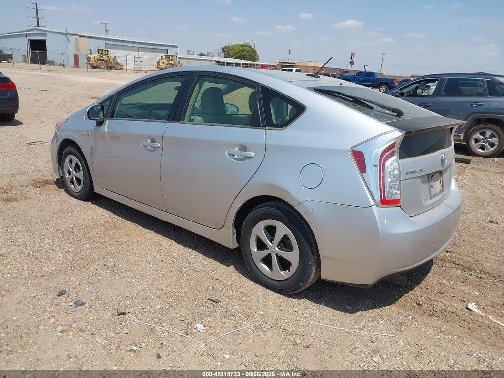 JTDKN3DU2D1709344 2013 TOYOTA PRIUS photo no. 3