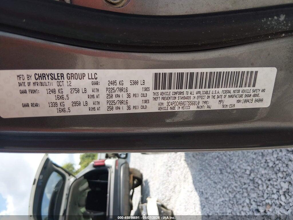 3C4PDCAB0DT556810 2013 DODGE JOURNEY photo no. 9
