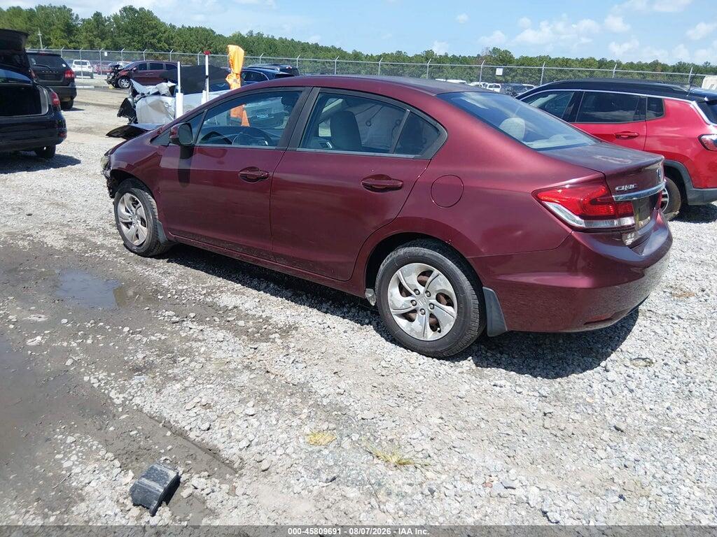 2HGFB2F57DH505734 2013 HONDA CIVIC photo no. 3