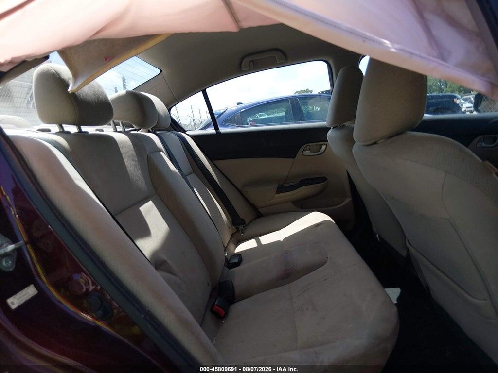 2HGFB2F57DH505734 2013 HONDA CIVIC photo no. 8